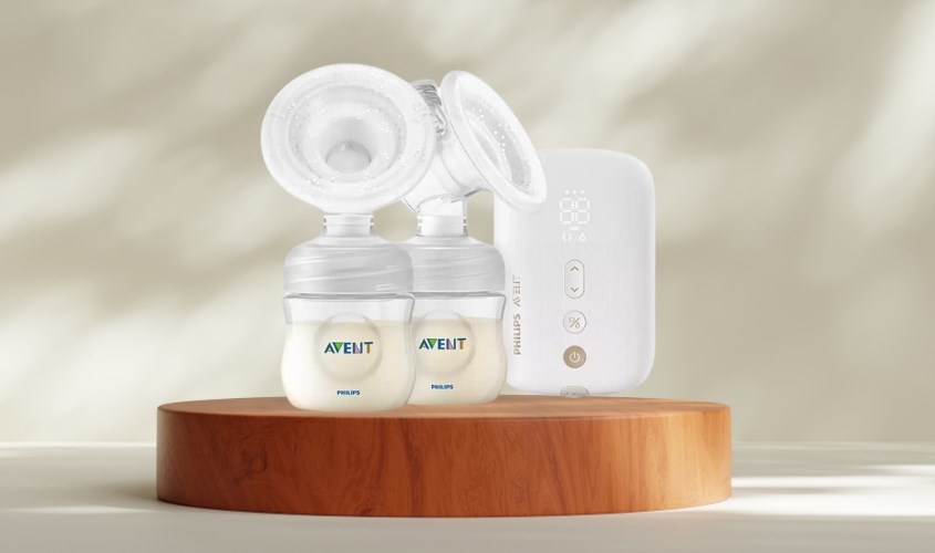 Máy hút sữa điện đôi Philips Avent Eureka Plus SCF394.11