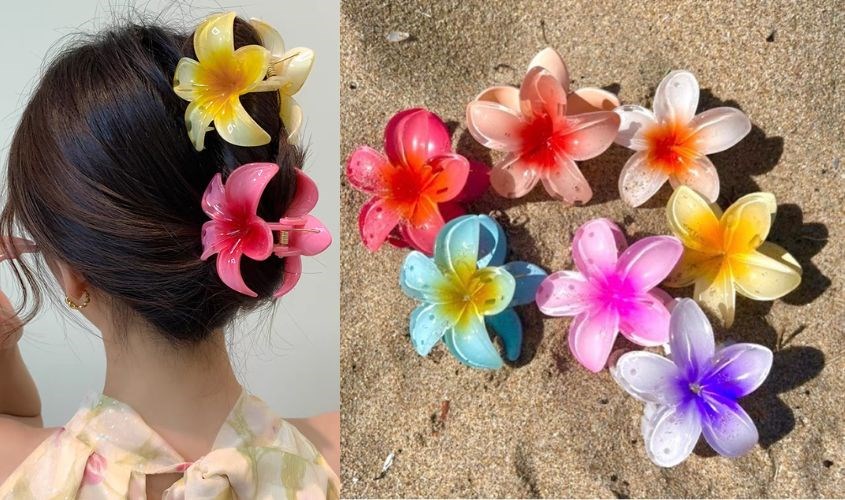 Kẹp hoa sứ hot trend 2024 Kẹp hoa sứ hot trend 2024