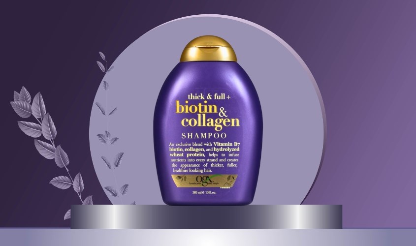Dầu gội OGX Thick Full Biotin Collagen 385ml
