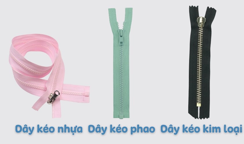 Phân biệt các loại dây kéo balo