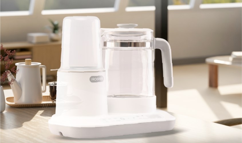 Bình đun nước và hâm sữa IROCKER KW-001