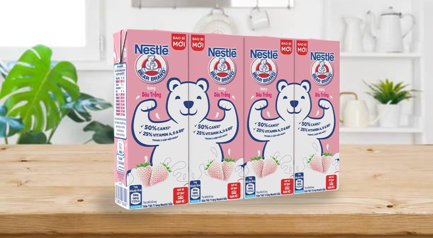 Sữa Nestlé gấu dạng nước có tốt không? Dành cho trẻ mấy tuổi?