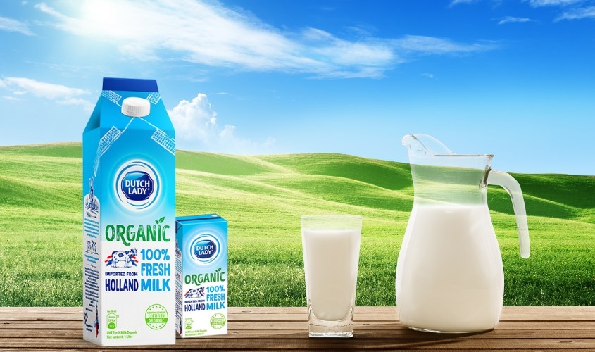 Sữa tươi organic Cô Gái Hà Lan