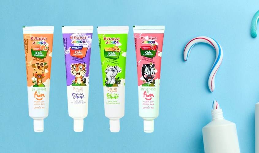 Kem đánh răng Raiya Junior