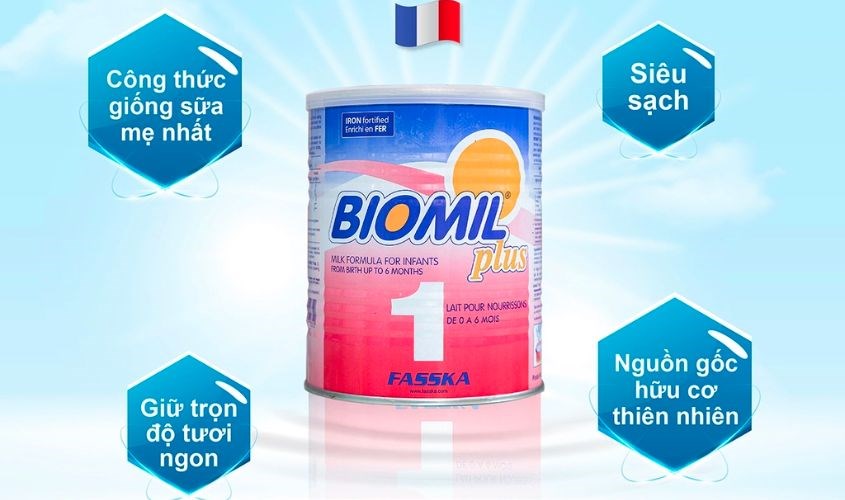 Sữa Biomil được đánh giá là giống sữa mẹ đến 90%