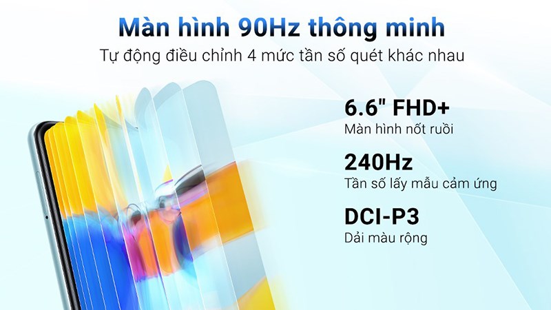 M&agrave;n h&igrave;nh chất lượng, ch&acirc;n thật, mượt m&agrave;