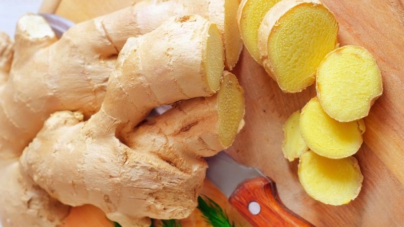 Gừng có tác dụng làm giảm các tình trạng bỏng rát ở cổ họng