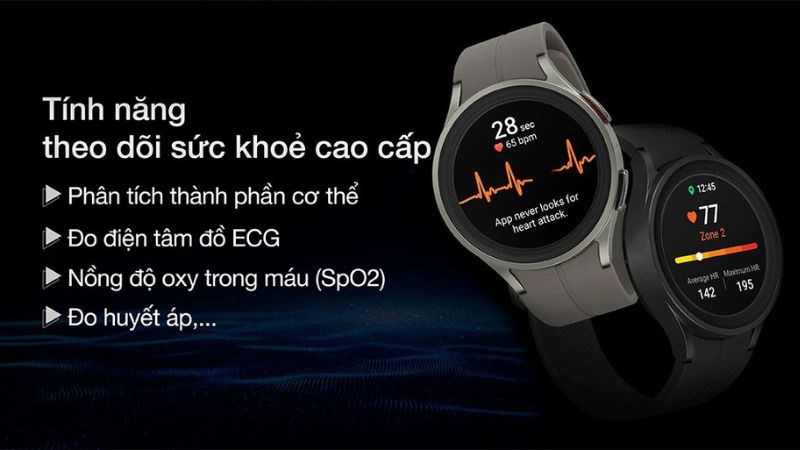 Các tính năng theo dõi sức khỏe v&ocirc; cùng hữu ích được tích hợp ngay tr&ecirc;n sản ph&acirc;̉m