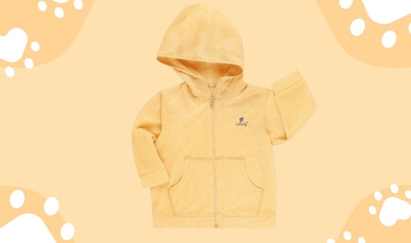 Áo khoác bé gái Lullaby NH329M màu xanh vàng Áo khoác bé gái Lullaby NH329M màu xanh vàng