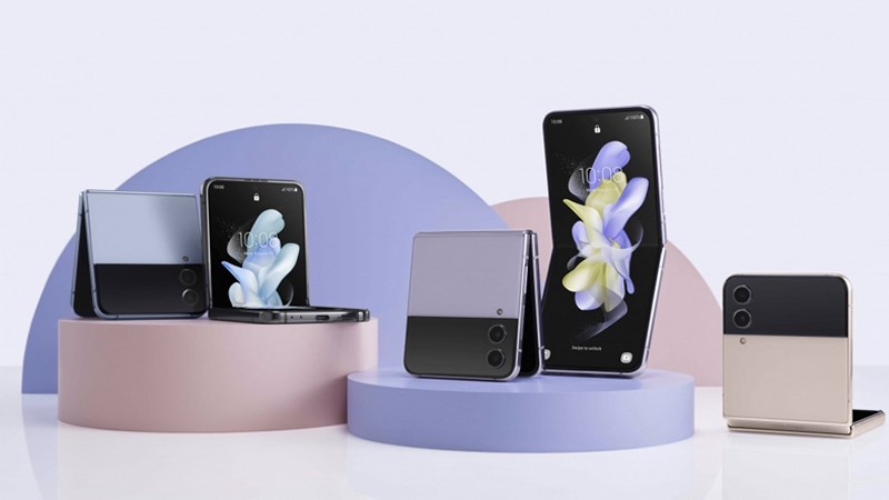 M&agrave;u sắc thời thượng Galaxy Z Flip 4