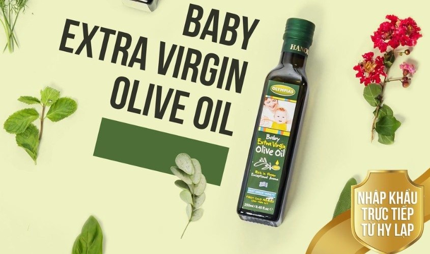Dầu oliu Olympias Baby Extra Virgin