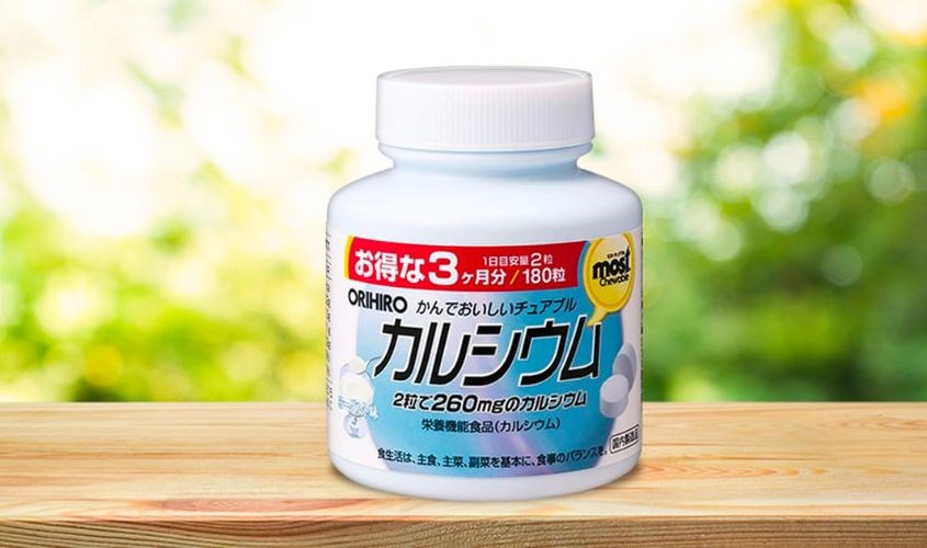 Viên nhai bổ sung Canxi vị sữa chua MOST Orihiro