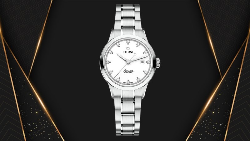 Đồng hồ TITONI 29 mm Nữ 23733 S-556 Đồng hồ TITONI 29 mm Nữ 23733 S-556 có kiểu dáng nhỏ gọn