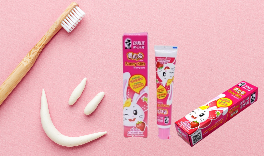 Kem đánh răng cho bé Darlie hương dâu 40g