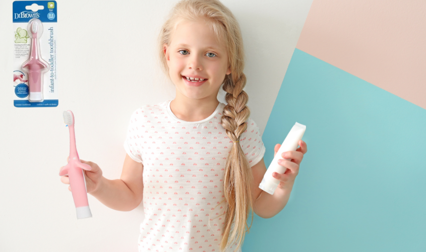 Bàn chải cho bé Dr.Brown