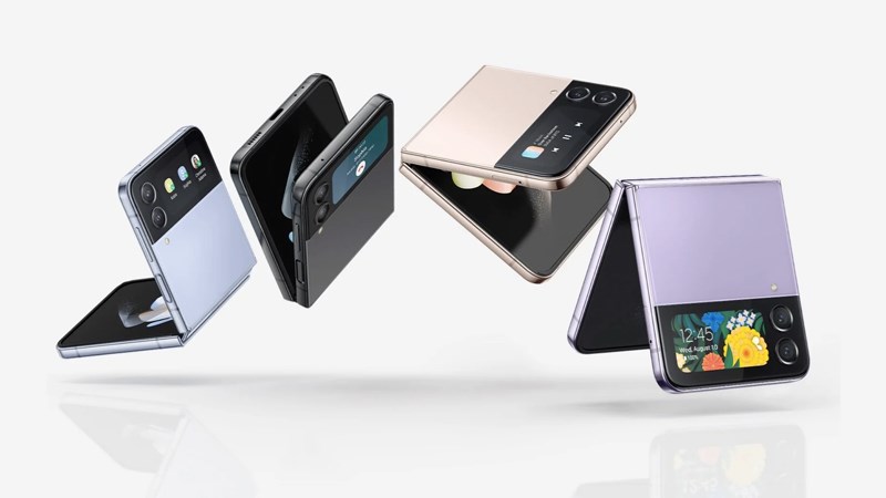 Galaxy Z Flip 4 nhiều m&agrave;u hot