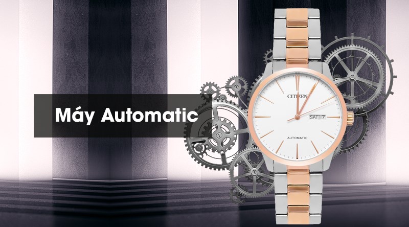 Đồng hồ Citizen sử dụng bộ m&aacute;y Automatic bền bỉ