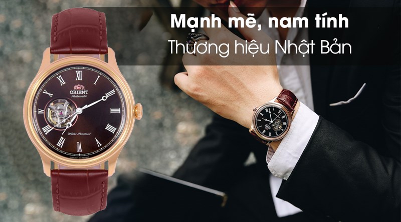 Thiết kế sang trọng, đẳng cấp của chiếc đồng hồ Orient