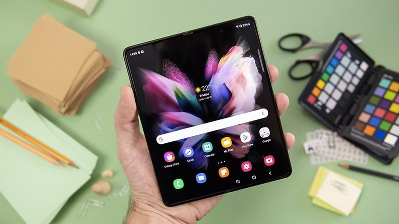 Galaxy Z Fold 4 pin khủng Galaxy Z Fold 4 pin khủng