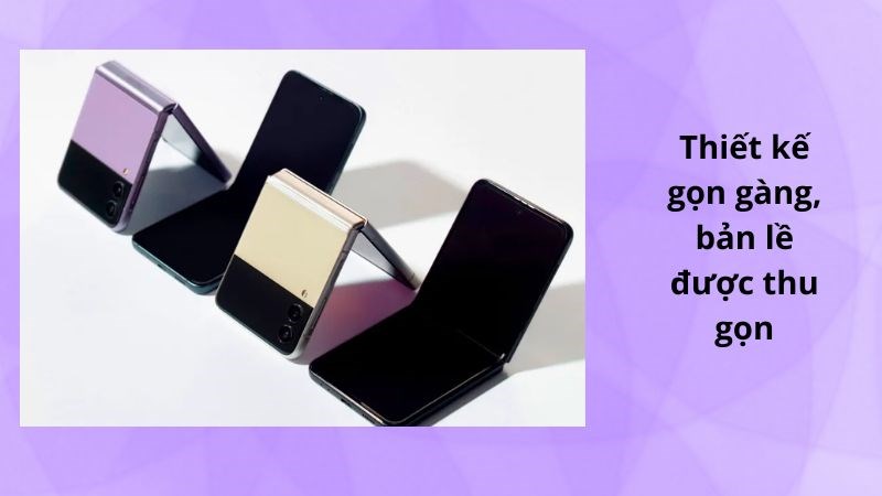 Thiết kế thu hẹp bản lề