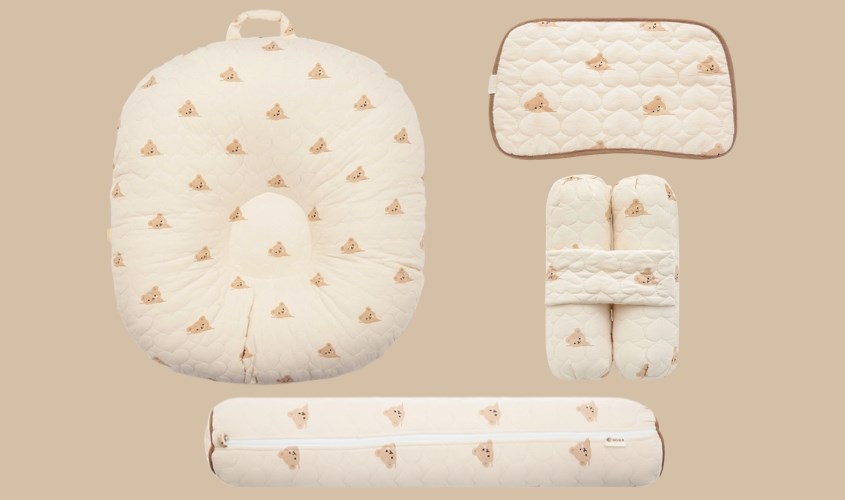 Combo 4 món Bessla sơ sinh cao cấp - Gấu (từ 0 - 6 tháng)