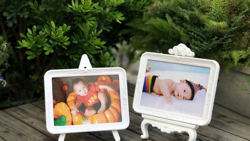 Khung ảnh in hình bé