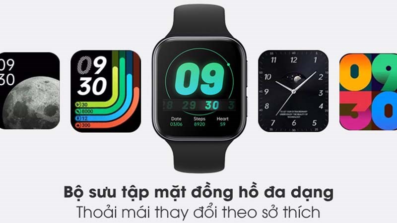 Oppo Watch sở hữu m&agrave;n h&igrave;nh cong tr&agrave;n Flagship, sử dụng c&ocirc;ng nghệ m&agrave;n h&igrave;nh AMOLED