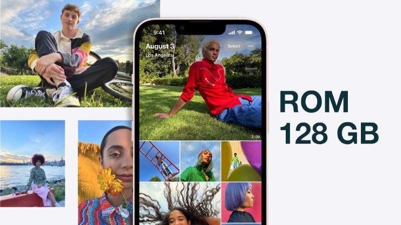 Dung lượng 128 GB lưu trữ khổng lồ