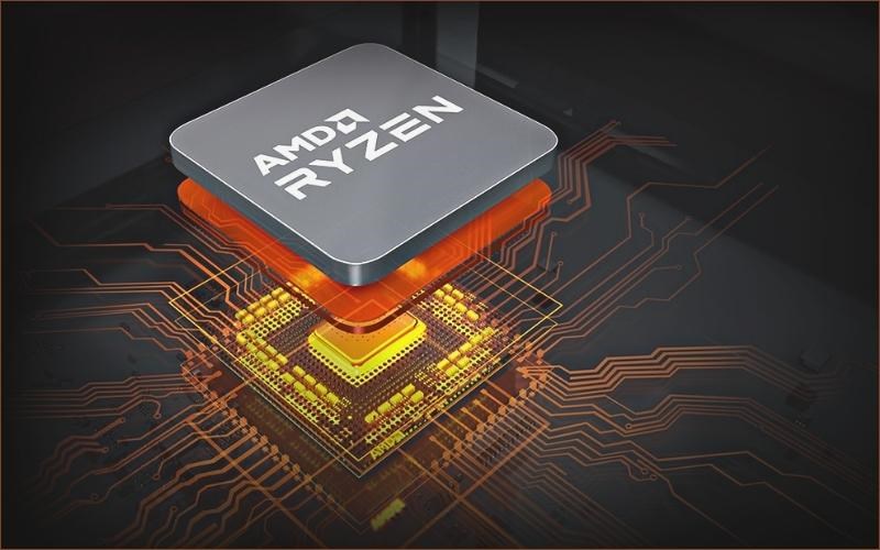 Chip xử l&yacute; sử dụng kiến tr&uacute;c Zen 3 với nhiều cải tiến vượt trội so với thể hệ trước 