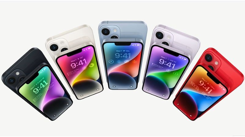 Các phiên bản màu của iPhone 14