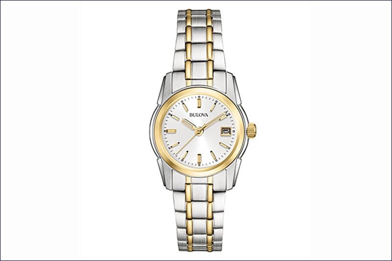 Thiết kế thanh lịch, tinh tế với 2 tone m&agrave;u bạc v&agrave; v&agrave;ng đồng