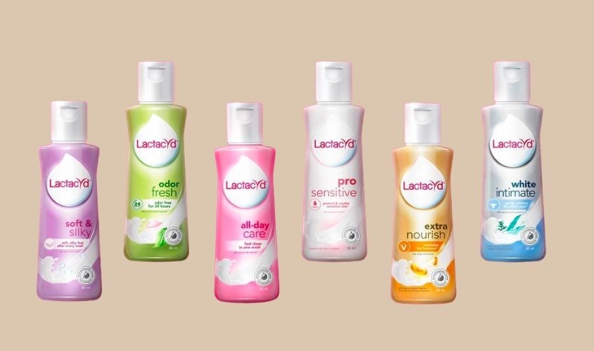 Trên thị trường hiện có 6 loại dung dịch vệ sinh phụ nữ Lactacyd