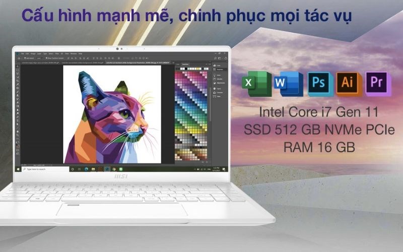 Laptop có hệ thống âm thanh đa chiều sống động