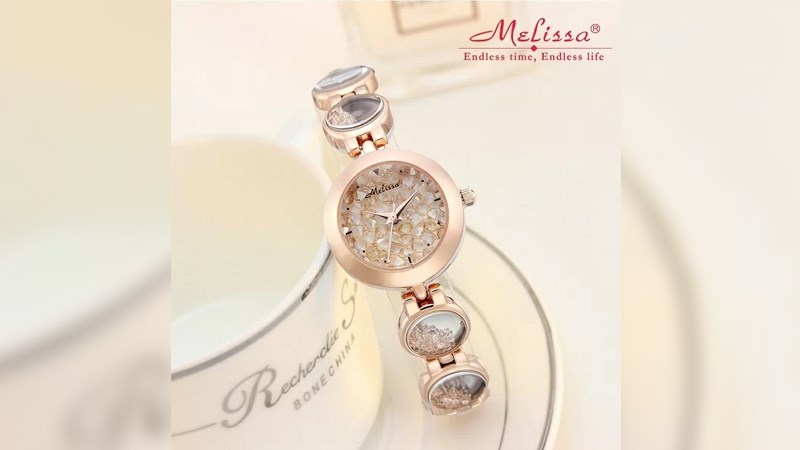 Đồng hồ Melissa nữ dạng lắc tay l&agrave; một sản phẩm 2 trong 1