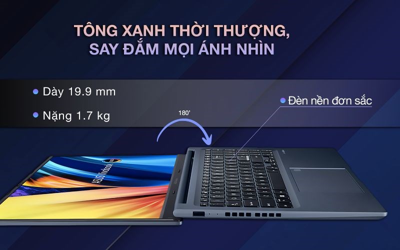 Laptop c&oacute; thiết kế hiện đại với nhiều tiện &iacute;ch hấp dẫn