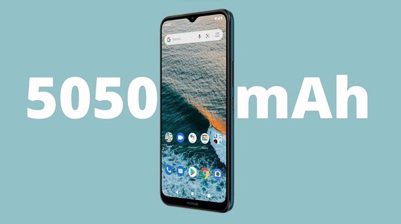 Điện thoại c&oacute; dung lượng pin lớn 5050 mAh