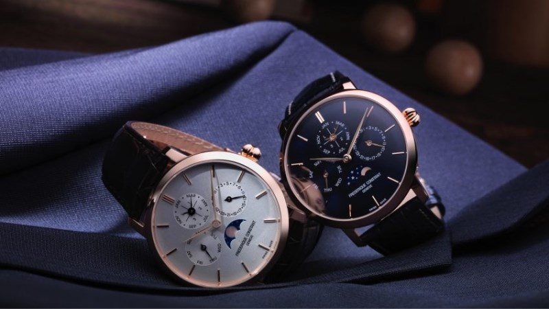 Frederique Constant c&oacute; thiết kế đơn giản v&agrave; to&aacute;t l&ecirc;n được vẻ lịch l&atilde;m
