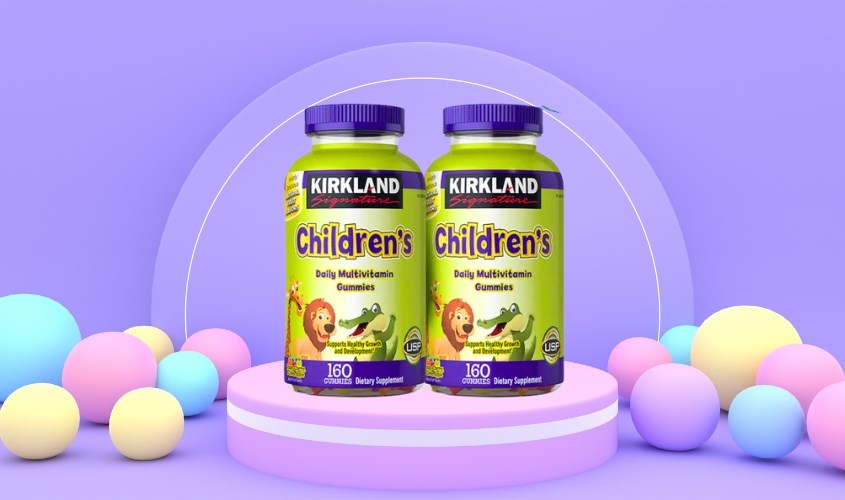 Kẹo dẻo Kirkland Childrens Multivitamin