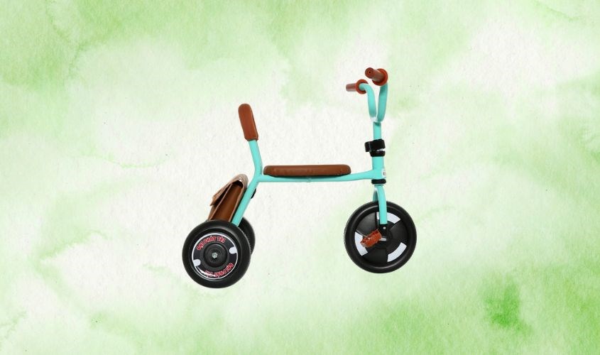 Xe 3 bánh Đại Phát Tài 7 inch - Màu xanh