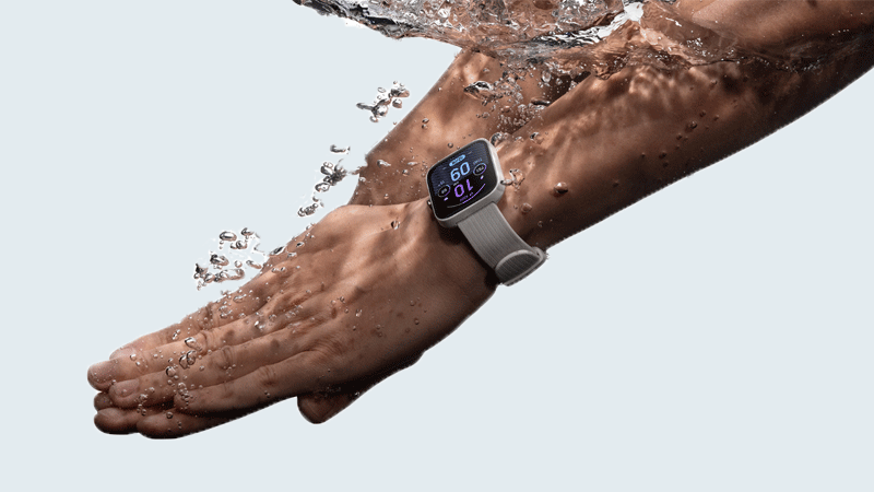 Chuẩn chống nước 5ATM của Amazfit Bip 3 Pro