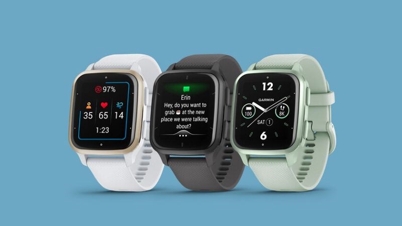 Thiết kế Garmin Venu SQ 2 trẻ trung, hiện đại