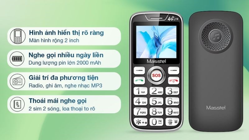 Thiết kế ph&iacute;m bấm gi&uacute;p thao t&aacute;c dễ d&agrave;ng