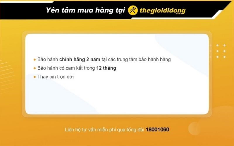 Ch&iacute;nh s&aacute;ch bảo h&agrave;nh tại Thế Giới Di Động 