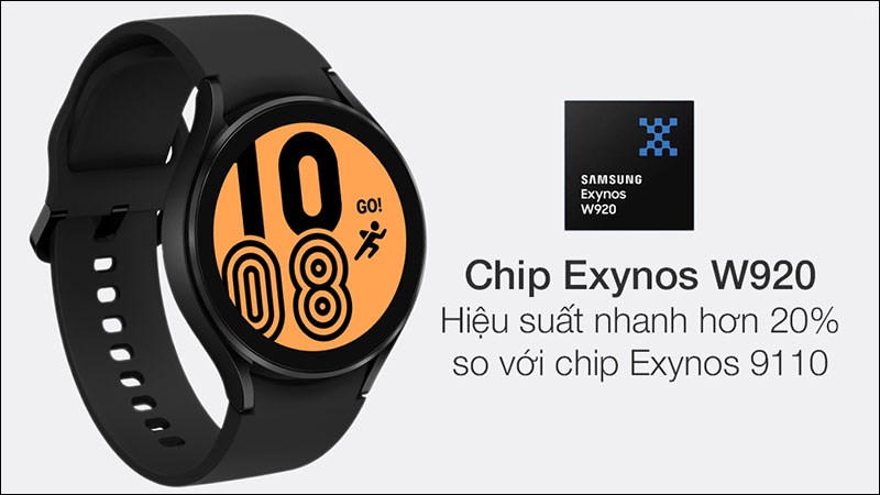 Trang bị chip Exynos W920 cho hiệu năng mạnh mẽ Trang bị chip Exynos W920 cho hiệu năng mạnh mẽ