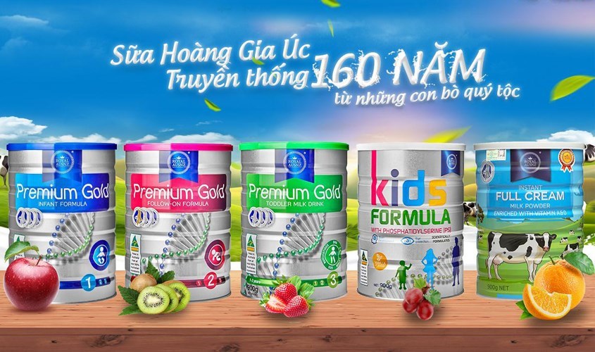 Sữa Hoàng Gia Úc Royal Ausnz