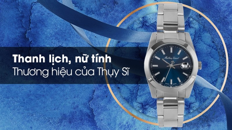 Đồng hồ nữ MATHEY TISSOT 30 mm Nữ D450ABU Đồng hồ nữ MATHEY TISSOT 30 mm Nữ D450ABU