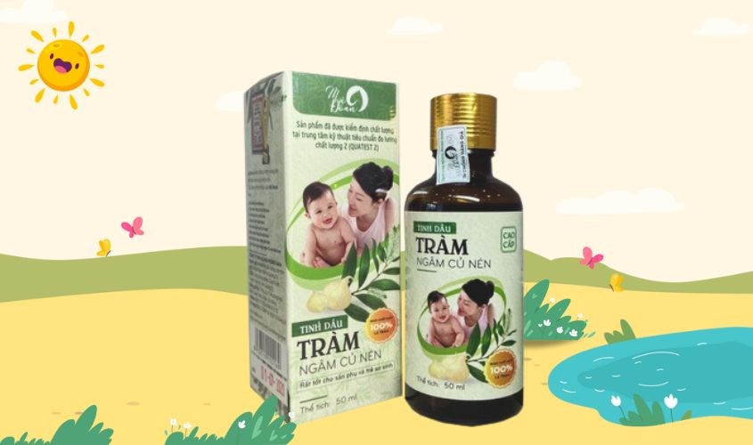 Tinh dầu tràm củ nén Mệ Đoan 50 ml Tinh dầu tràm củ nén Mệ Đoan 50 ml