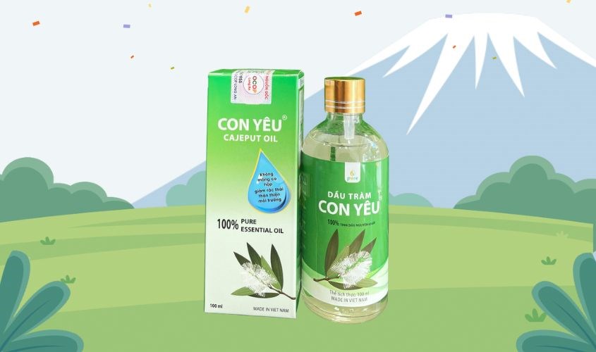 Dầu tràm Con Yêu 100 ml Dầu tràm Con Yêu 100 ml
