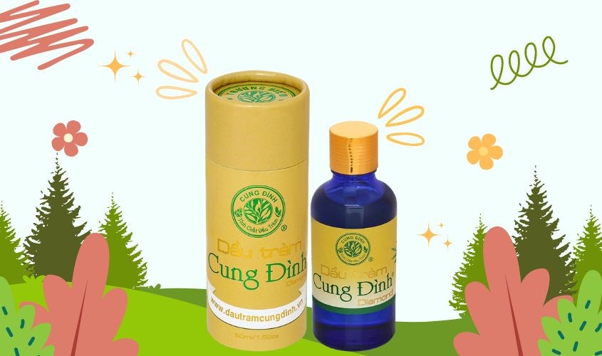 Dầu tràm Cung Đình Diamond 50 ml Dầu tràm Cung Đình Diamond 50 ml