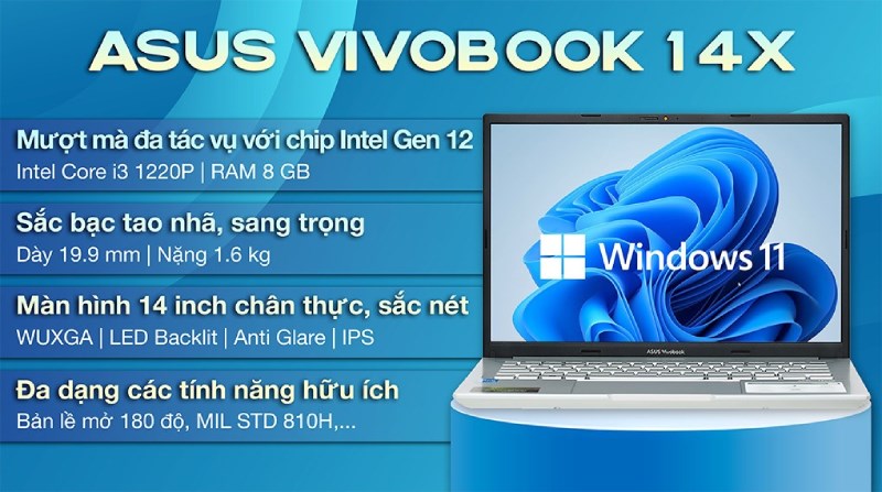 Hiệu năng ổn định xử lý tốt mọi tác vụ văn phòng